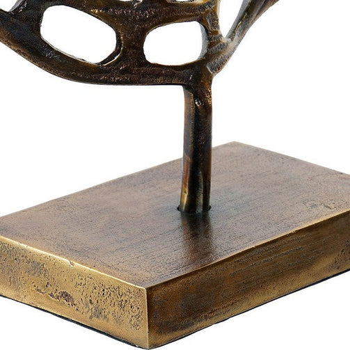 Decorative Figure Dekodonia Aluminium (38 x 10 x 46 cm) Dekodonia