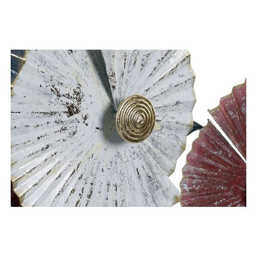 Wall Decoration Dekodonia Metal Tropical Flowers Dekodonia