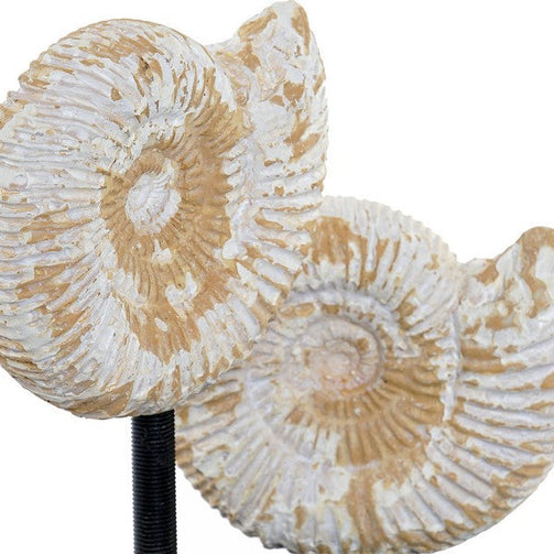 Decorative Figure Dekodonia Resin Crystal Steel (21 x 16 x 28 cm) Dekodonia