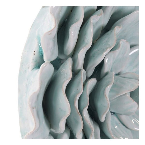 Wall Decoration Dekodonia Flower terracotta Traditional (2 pcs) Dekodonia