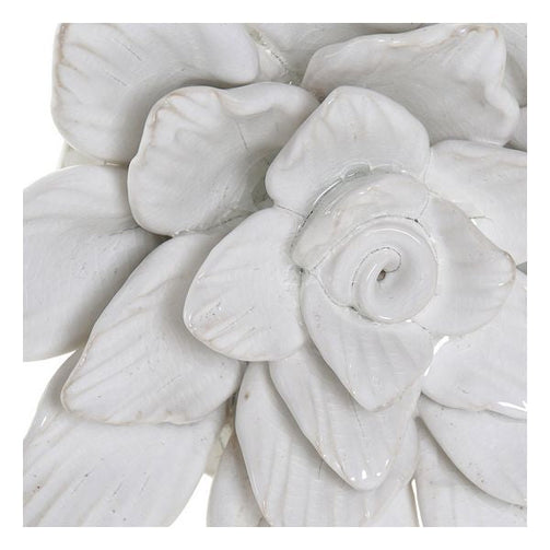 Wall Decoration Dekodonia Flower terracotta Traditional (2 pcs) Dekodonia