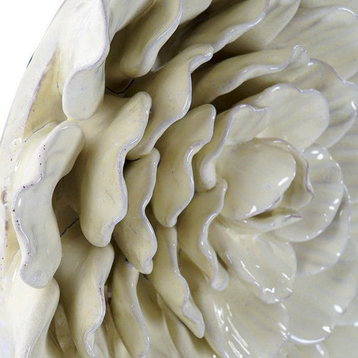 Wall Decoration Dekodonia Flower terracotta (2 pcs) Dekodonia