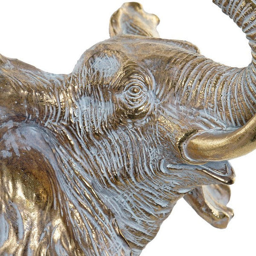 Decorative Figure Dekodonia Resin Elephant (40 x 18 x 38 cm) Dekodonia