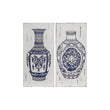 Wall Decoration Dekodonia Vase Oriental (2 pcs) Dekodonia