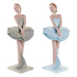 Sculpture Dekodonia Ballet Dancer Resin (2 pcs) (10 x 10 x 26 cm) Dekodonia