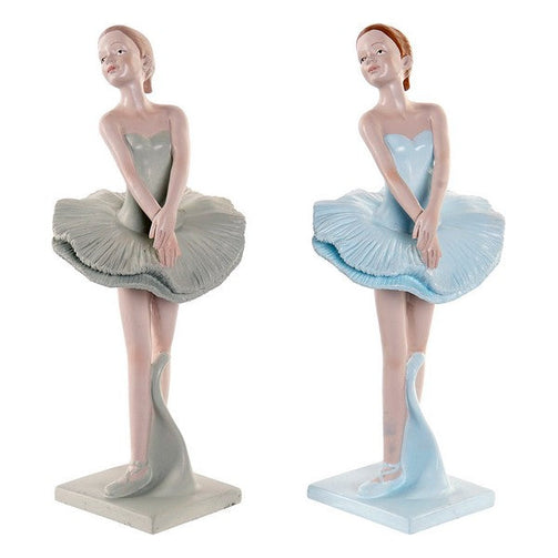 Sculpture Dekodonia Ballet Dancer Resin (2 pcs) (10 x 10 x 26 cm) Dekodonia