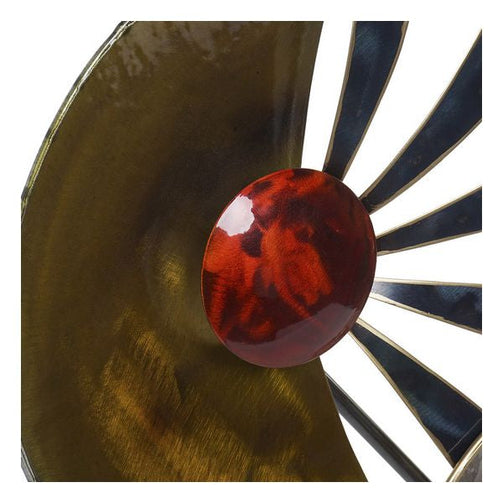 Wall Decoration Dekodonia Circles Metal Modern (118 x 8 x 63 cm) Dekodonia