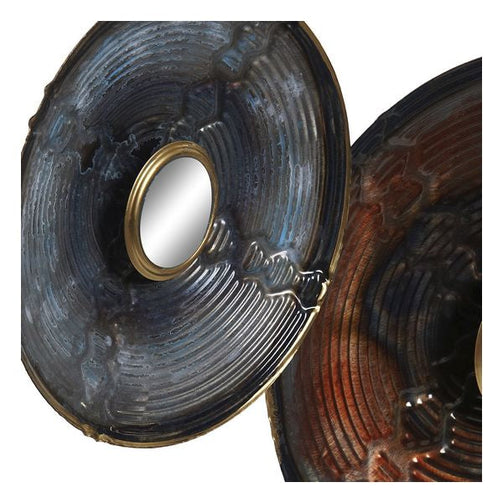Wall Decoration Dekodonia Circles Metal Mirror Dekodonia