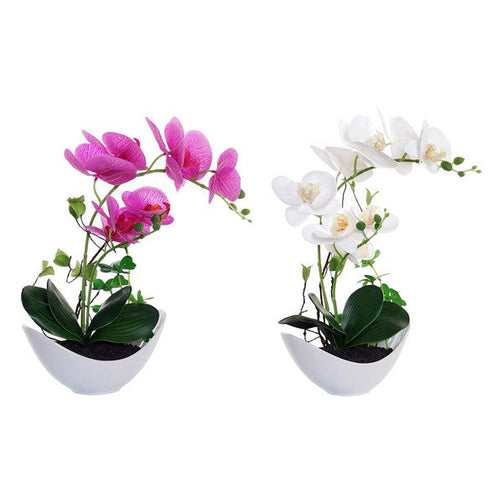 Decorative Flower Dekodonia Foam Ceramic Iron (2 pcs) Dekodonia