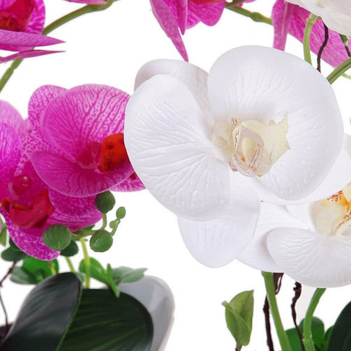 Decorative Flower Dekodonia Foam Ceramic Iron (2 pcs) Dekodonia