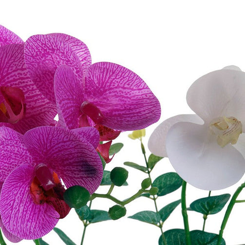 Decorative Flower Dekodonia Foam Ceramic Iron (2 pcs) Dekodonia