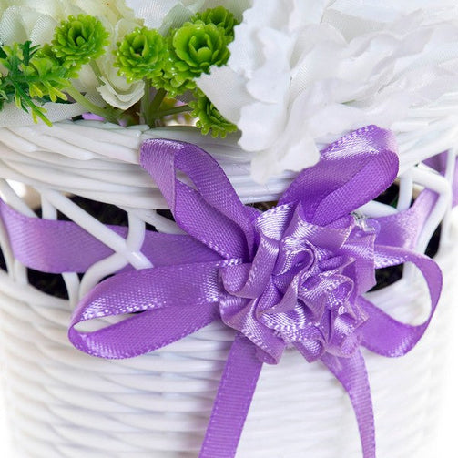 Decorative Flower Dekodonia Polyester PVC Foam Iron (2 pcs) Dekodonia