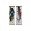 Wall Decoration Dekodonia Wood Feathers (2 pcs) Dekodonia