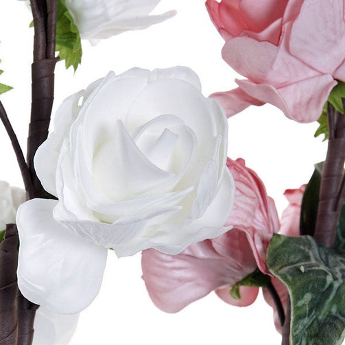 Decorative Flower Dekodonia Pink EVA (Ethylvynilacetate) (2 pcs) (15 x 124 cm) Dekodonia