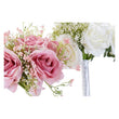 Bouquets Dekodonia PVC Plastic With fabric Roses (2 pcs) Dekodonia