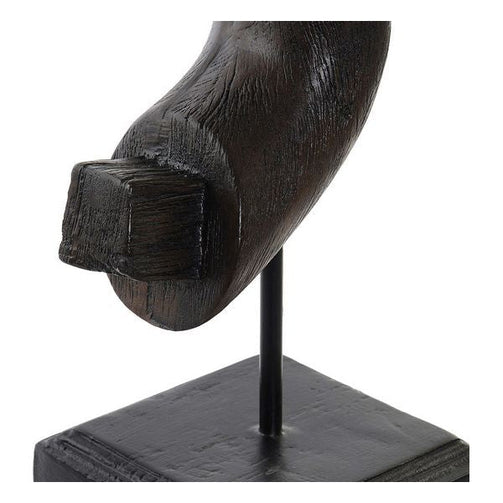 Decorative Figure Dekodonia Wood Resin Oriental (2 pcs) Dekodonia