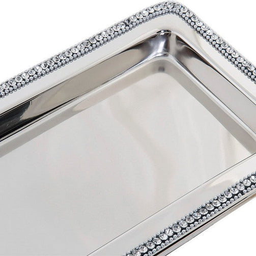 Tray Dekodonia Rectangular Steel Traditional (36 x 14 x 2 cm) Dekodonia