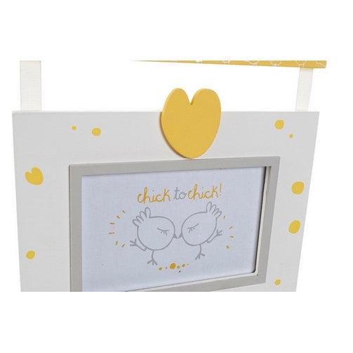 Photo frame Dekodonia Wood Crystal (22 x 1 x 57 cm) (2 pcs) Dekodonia