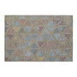 Carpet Dekodonia Rhombus Polyester Cotton (200 x 284 x 1 cm) Dekodonia