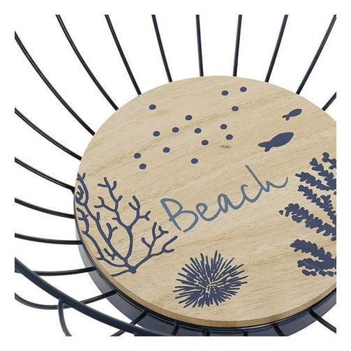 Centerpiece Dekodonia Beach Mediterranean wood and metal (28 x 12 cm) Dekodonia