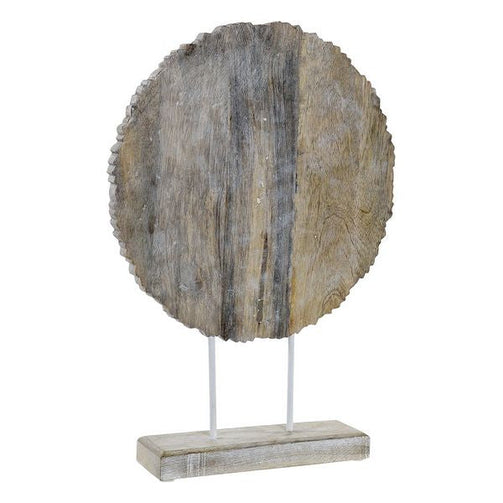 Decorative Figure Dekodonia Mandala Metal Mango wood (29 x 7 x 42 cm) Dekodonia