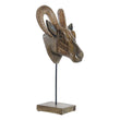 Decorative Figure Dekodonia Animal Metal Mango wood (22 x 23 x 49 cm) Dekodonia