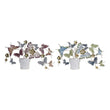 Wall Decoration Dekodonia Metal Traditional Flowers (2 pcs) Dekodonia