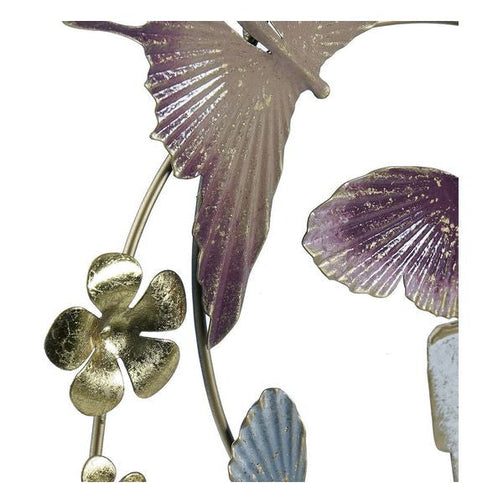 Wall Decoration Dekodonia Metal Traditional Flowers (2 pcs) Dekodonia
