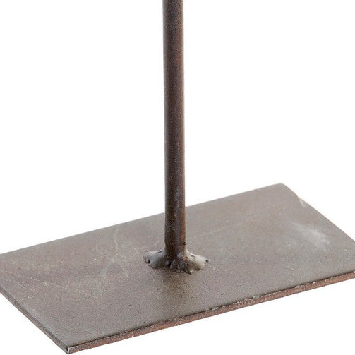Decorative Figure Dekodonia Metal Paolownia wood Fish (18 x 4 x 35 cm) Dekodonia