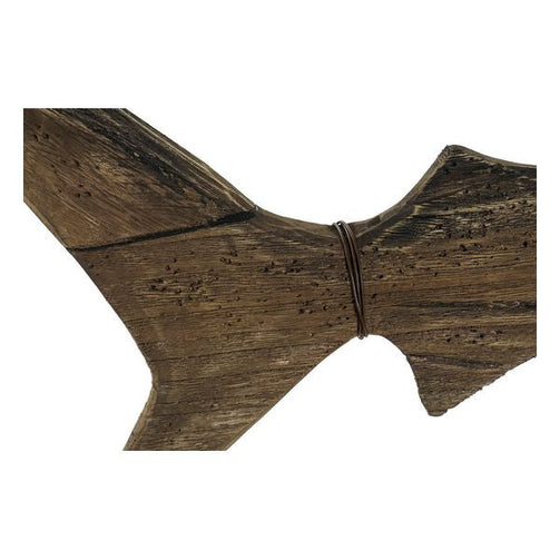 Decorative Figure Dekodonia Wood Metal Shark (89 x 12 x 49 cm) Dekodonia