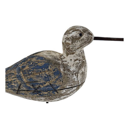 Decorative Figure Dekodonia Bird Wood Metal (32 x 10 x 33 cm) Dekodonia