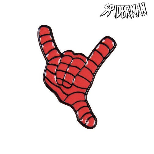 Pin Spiderman Metal Red Spiderman