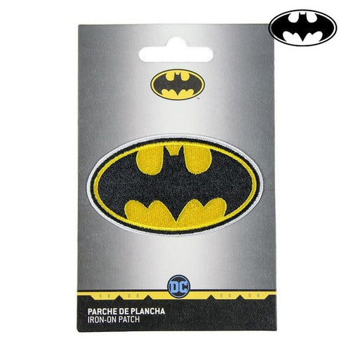 Patch Batman Yellow Black Polyester Batman
