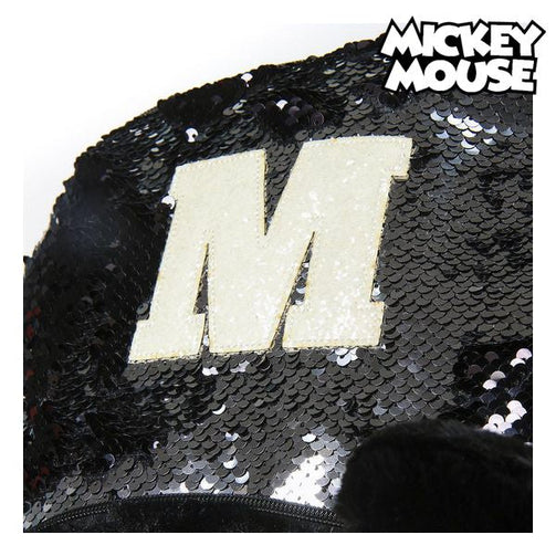 Casual Backpack Mickey Mouse sequins (31 x 40 x 12 cm) Mickey Mouse