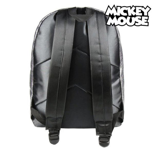 Casual Backpack Mickey Mouse sequins (31 x 40 x 12 cm) Mickey Mouse