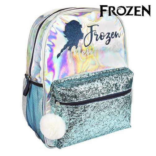 School Bag Frozen 72679 Light blue Metallic Frozen