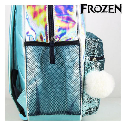 School Bag Frozen 72679 Light blue Metallic Frozen