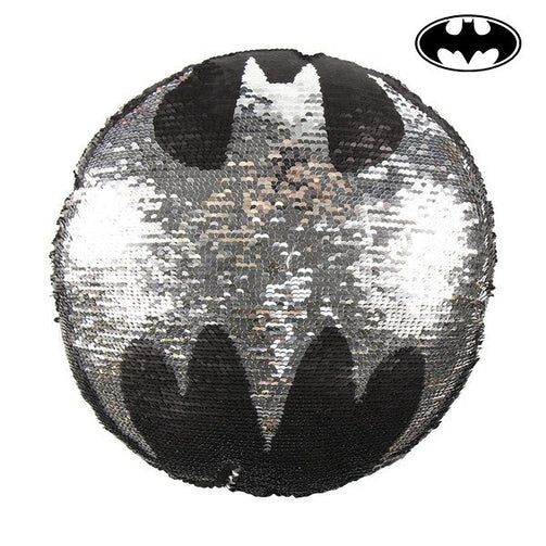 Magic Sequinned Mermaid Cushion Batman 74489 Black (30 X 30 cm) Batman