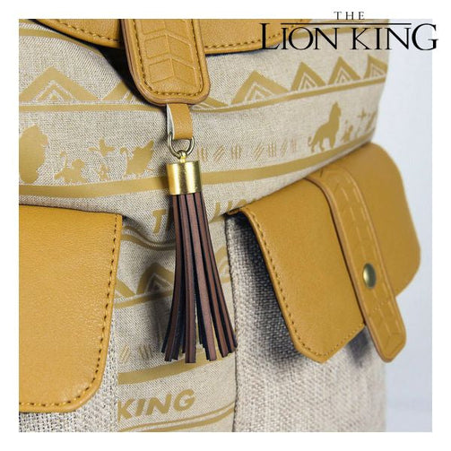 Casual Backpack The Lion King Beige The Lion King