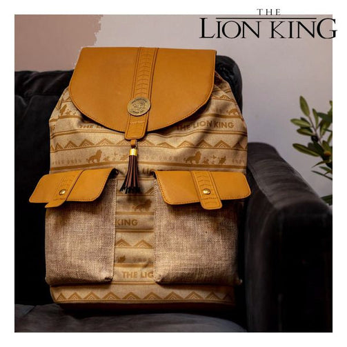 Casual Backpack The Lion King Beige The Lion King
