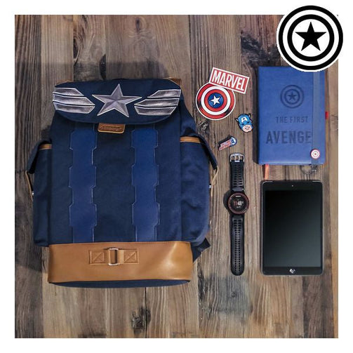 Casual Backpack The Avengers Blue The Avengers