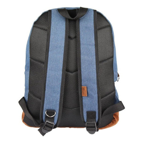 Casual Backpack Denim Patch BigBuy Accessories