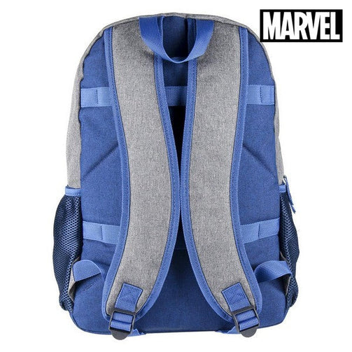 School Bag Captain America The Avengers Navy blue Grey The Avengers