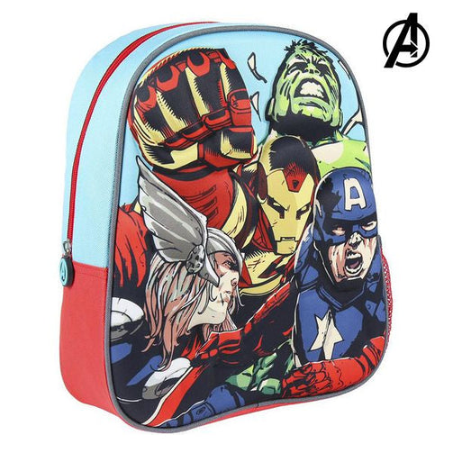 3D School Bag The Avengers (26 x 31 x 10 cm) The Avengers