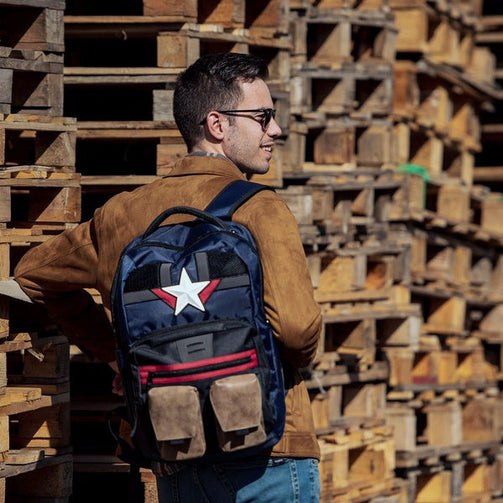 Casual Backpack The Avengers Blue The Avengers