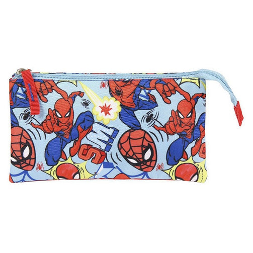 School Case Spiderman Blue Spiderman