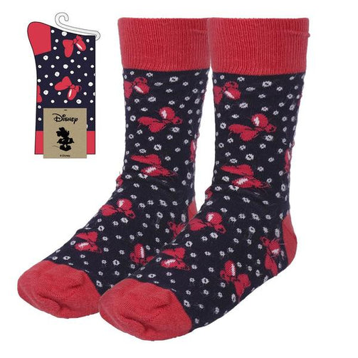 Socks Minnie Mouse Adult Black (One size) Minnie Mouse