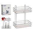 Shelve Chrome Silver BigBuy Home