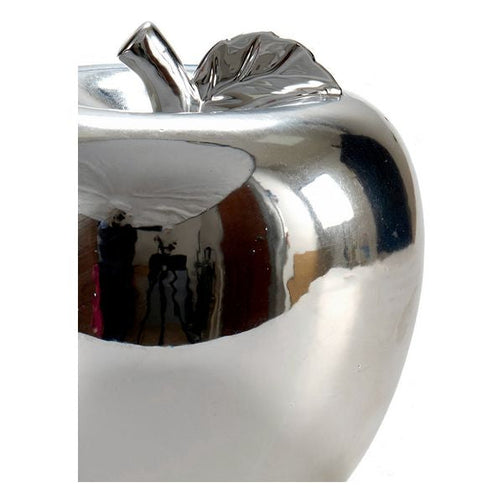 Decorative Fruit Chrome silver (22 x 19,8 x 22 cm) Gift Decor