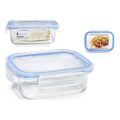 Lunch box Crystal (11,5 x 6 x 16 cm) Vivalto